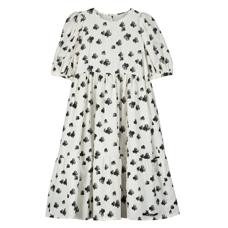 Little Creative Factory Cream/Black Lucky Dress