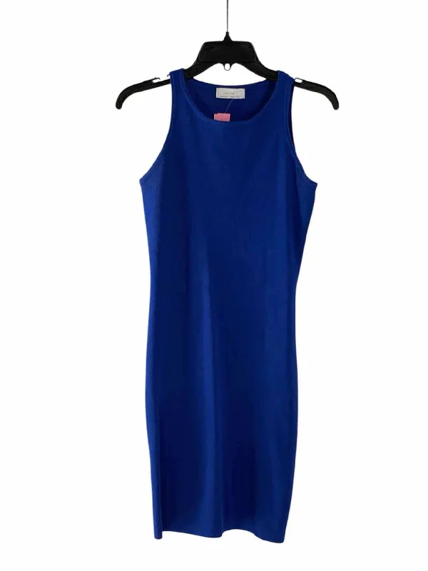 Oak + Fort Size L Blue Dress
