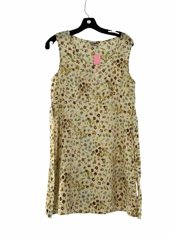 Knapp Studio Size S Cream Floral Dress