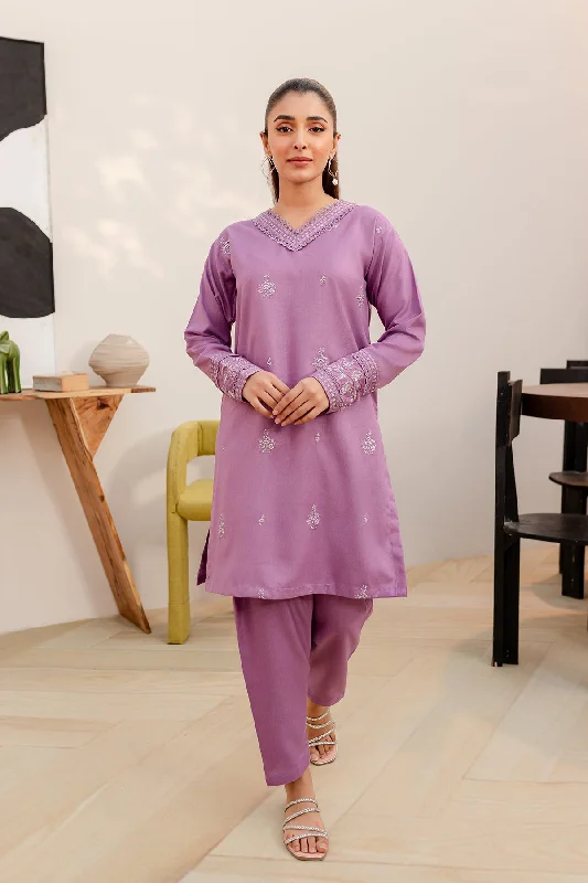 Embroidered 2PC Dress - LL21