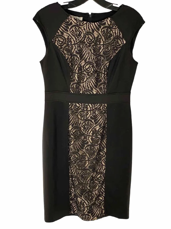 London Style Size 8P Black Dress