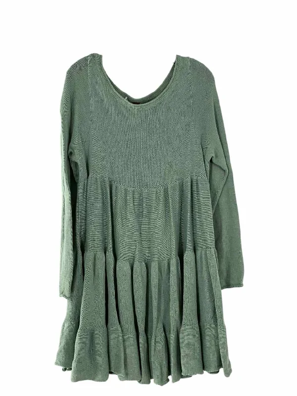 Free People Size XL Green Dress