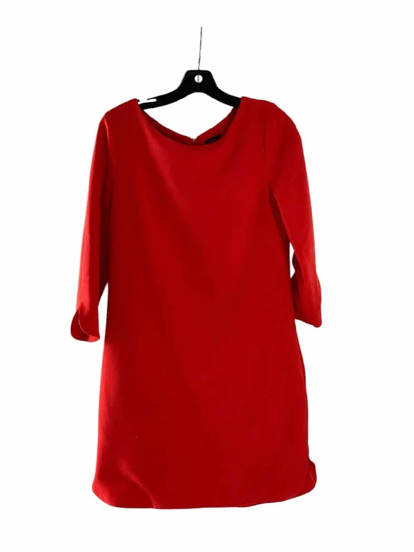 Vince Camuto Size 6 Red Orange Dress
