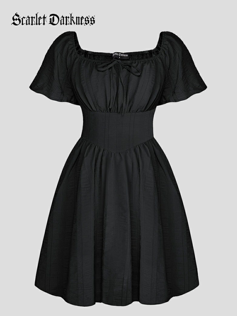 2025 Women Flared Corset Dress