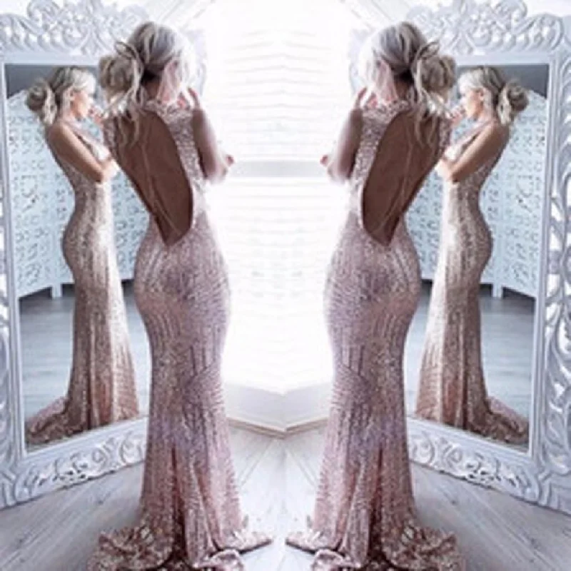 Mermaid Sparkle Beaded Sequins Bodice Backless Prom Dress For Senior Teens,Sexy Evening Dresses, PDY0178 Mermaid Sparkle Beaded Sequins Bodice Backless Prom Dress For Senior Teens,Sexy Evening Dresses, PDY0178