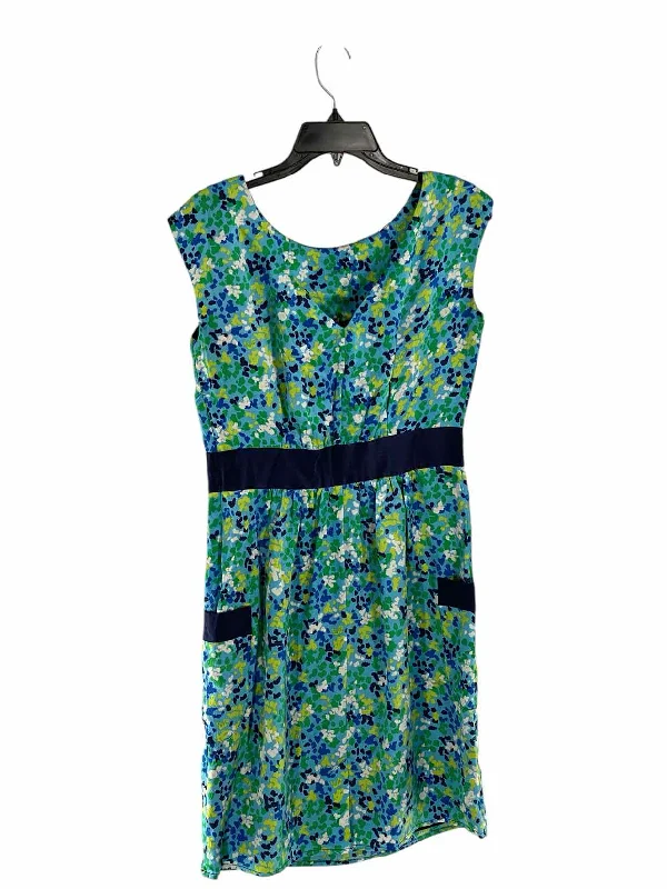 Lilly Pulitzer Size 4 Green Blue Floral Dress
