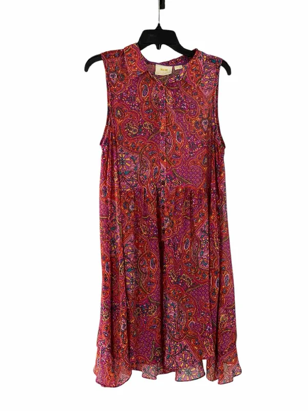 Anthropologie Size 14 Multi-Color Print Dress
