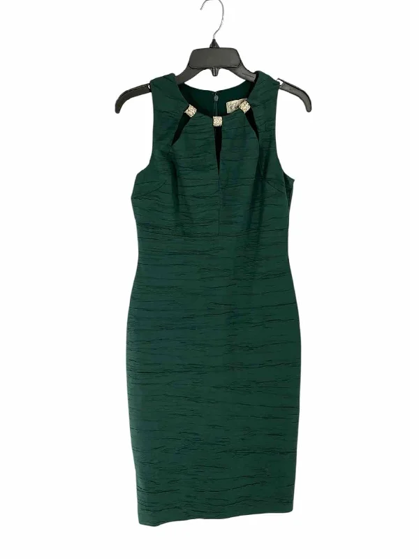 Eliza J Size 4 Green Dress