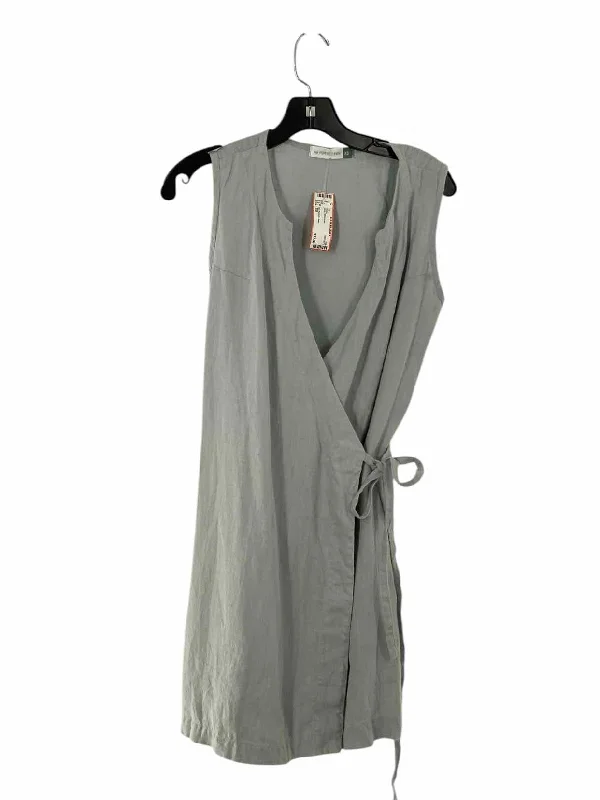 Not Perfect Linen Size XS Gray 100% Linen Dress