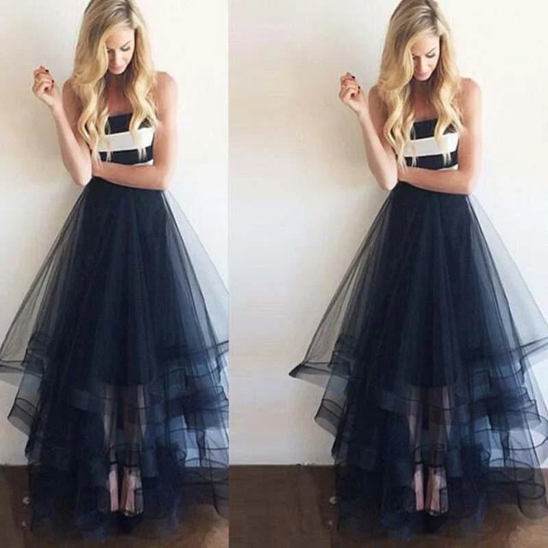 Straight Neckline Asymmetrical A-Line Organza Prom Dress, Charming Prom Dress,PDY0280 Straight Neckline Asymmetrical A-Line Organza Prom Dress, Charming Prom Dress,PDY0280