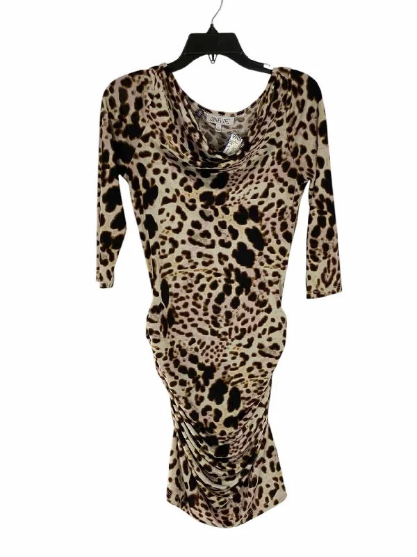 Jennifer Lopez Size S Beige Print Dress