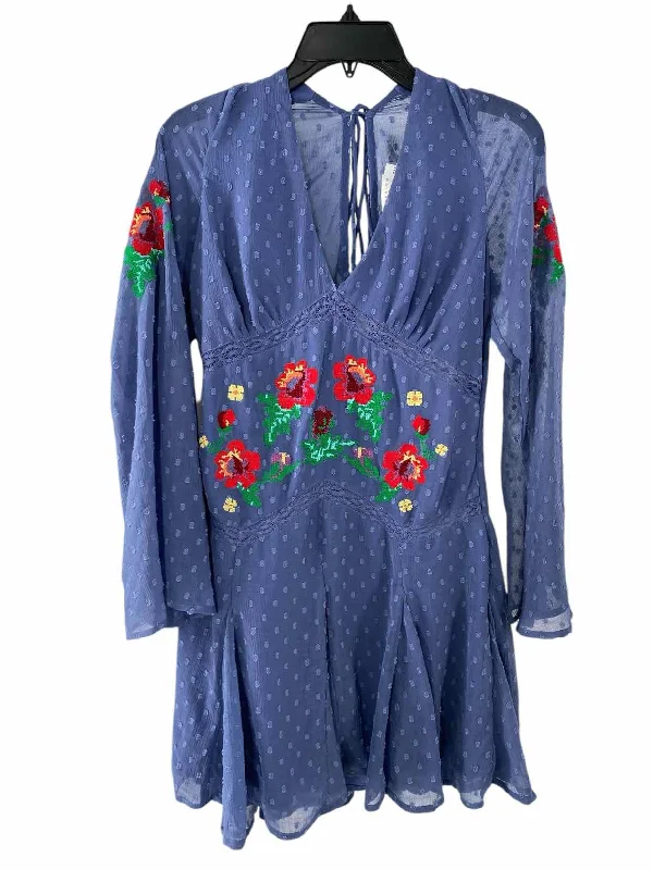 Asos Size 8 Blue Dress