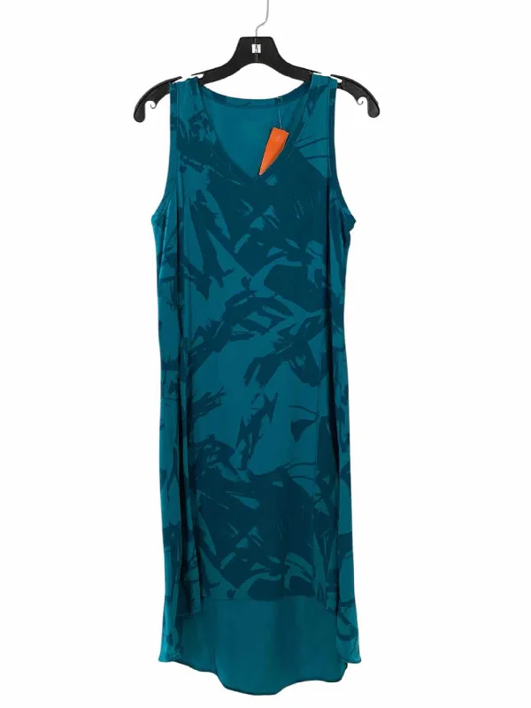 Columbia Size L Blue Print Dress