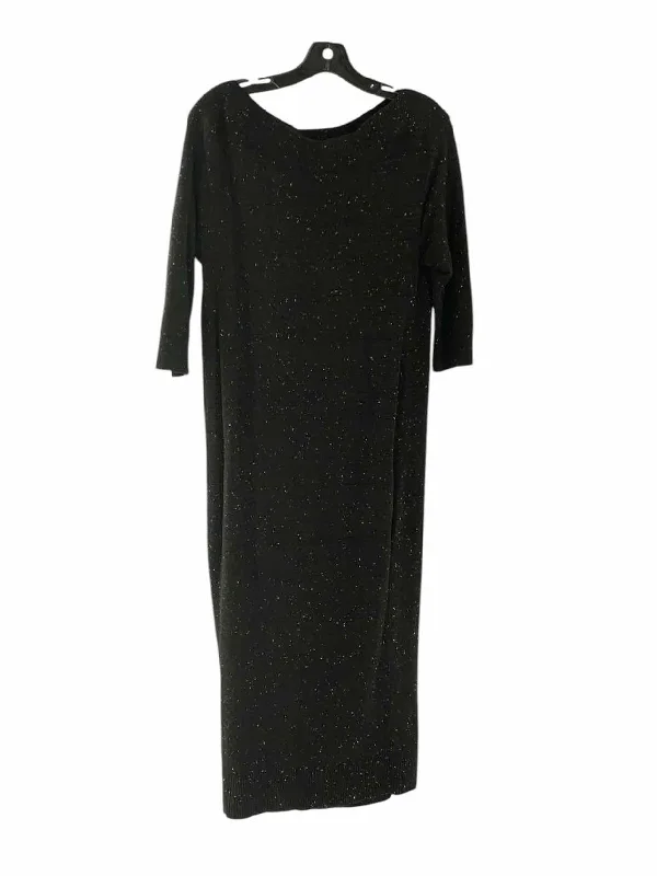 Lou & Gray Size S Black White Speckled Dress