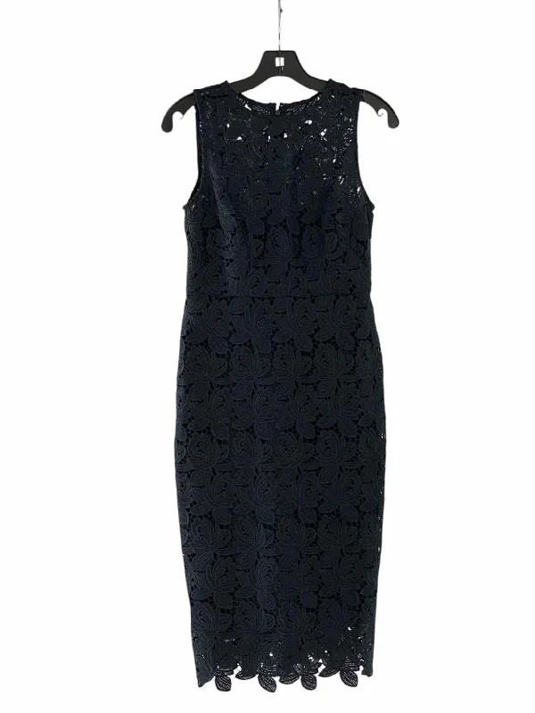 Loft Size 2 Navy lace detail Dress