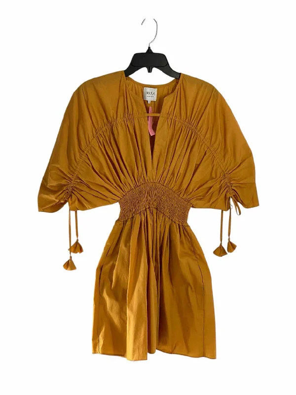Misa Size S Yellow Dress