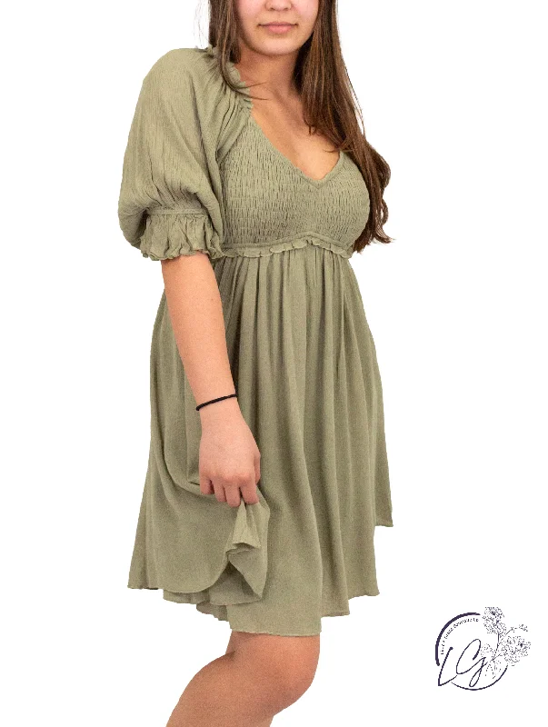Effortless Elegance Mini Dress Classic White Mini Dress