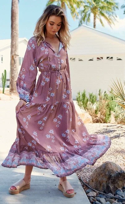 Paper  Frankie maxi dress Fashionable High-Low Maxi Dress