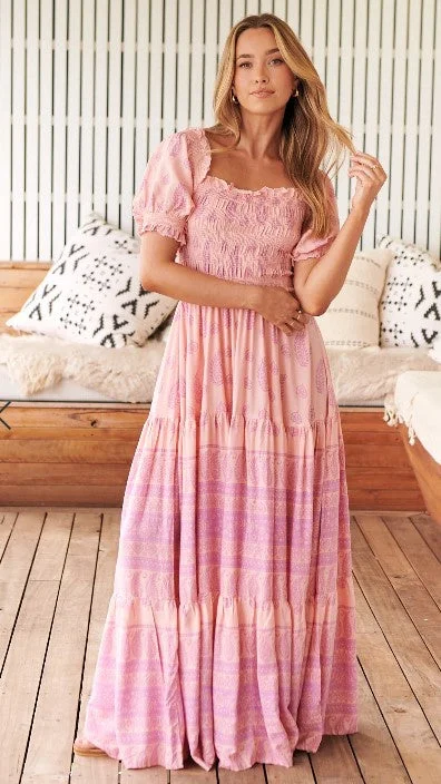 Ophilia Maxi Dress Elegant Maxi Dress with Pockets