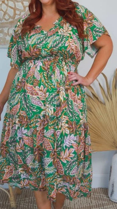 Zion maxi dress Comfortable Plunging Neckline Maxi Dress