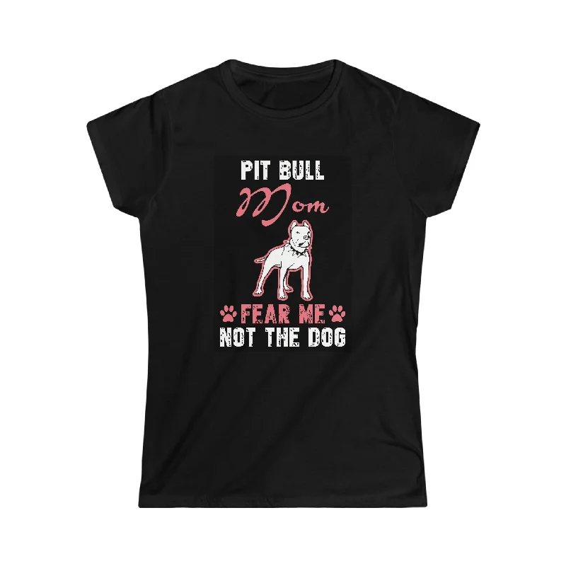 Women's Softstyle Tee Hardest Pit In The Litter Beaded Sequined Faux Fur