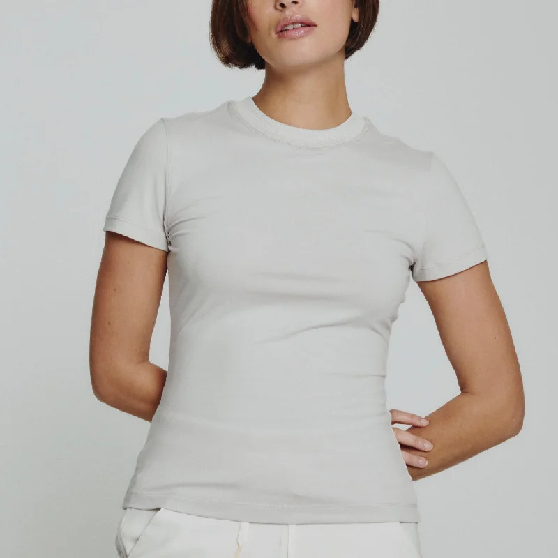 7 Diamonds pebble core crew neck tee Modern Contemporary Chic