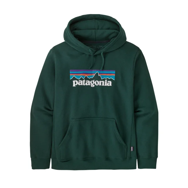 P-6 Logo Uprisal Hoody Hoodie with Hem Embroidery Detailed Premium