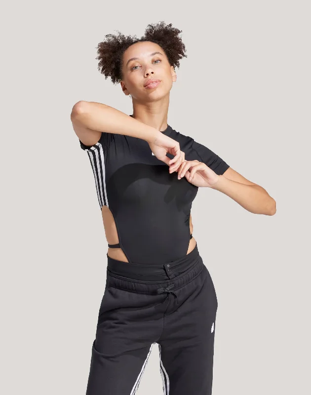 Adidas Dance Bodysuit Stylish Bodysuit with Peplum