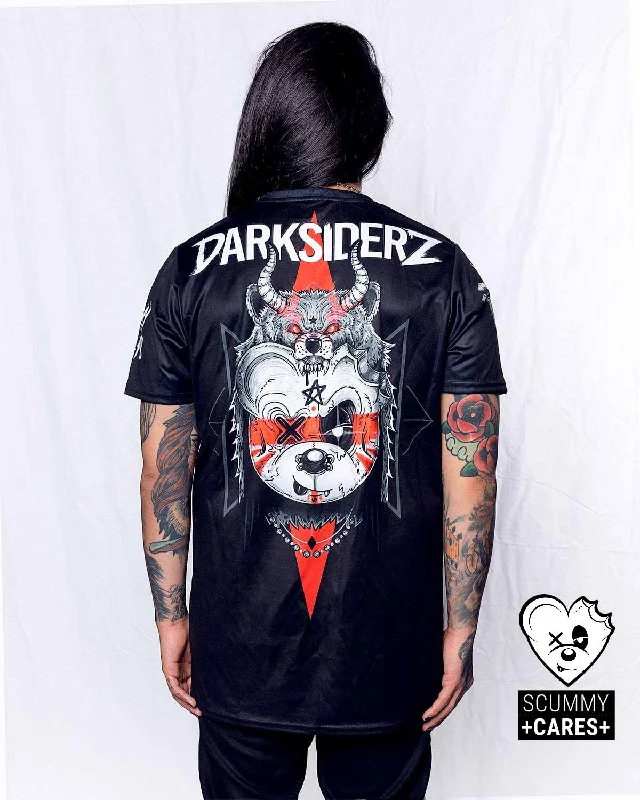 Darksiderz Dark Visionz Tall Tee Asymmetrical Pockets Print
