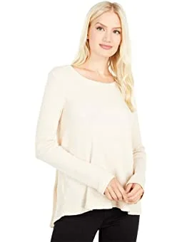 Dylan Long Sleeve Vintage Soft Slub Tee Natural Rayon Fabric Velvet Fabric Corduroy Fabric