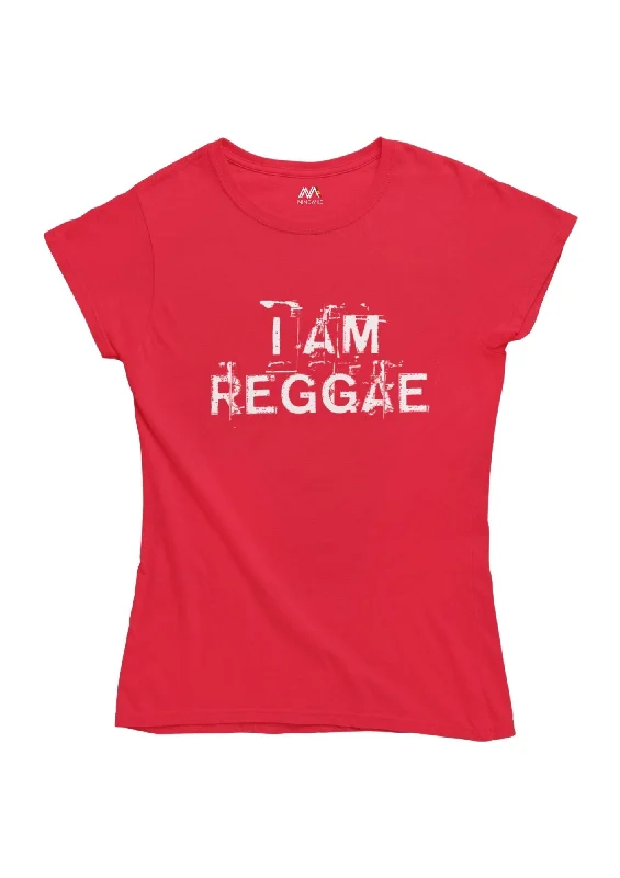Nine Mile I am Reggae T-Shirt Print Jacquard Patchwork