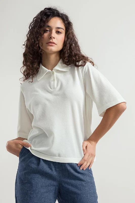 Ludo Polo Collar T-Shirt Notch Collar Peter Pan Collar Cowl Neck