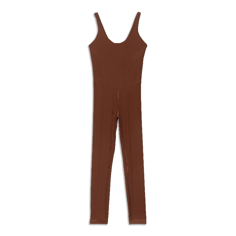 lululemon Align™ Ribbed Bodysuit - Resale Stylish Plunging Neck Bodysuit