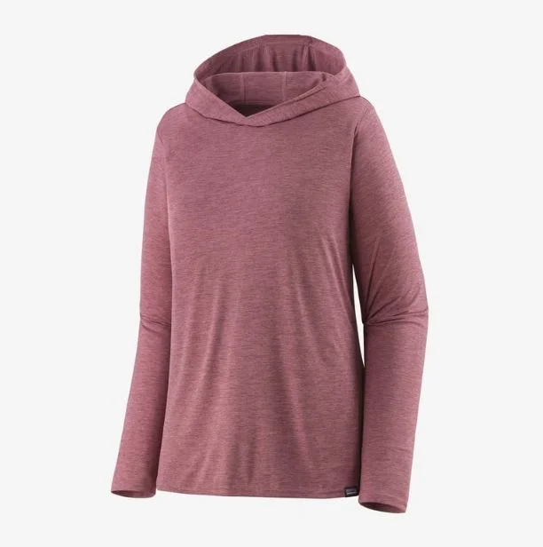 Patagonia Capilene® Cool Daily Hoody Women's Hoodie with Hem Applique Textured Unique