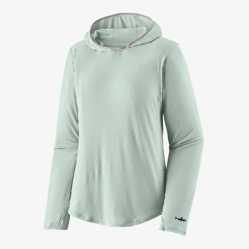 Patagonia Women's Tropic Comfort Natural Hoody Hoodie with Hem Elastic Stretchable Comfortable