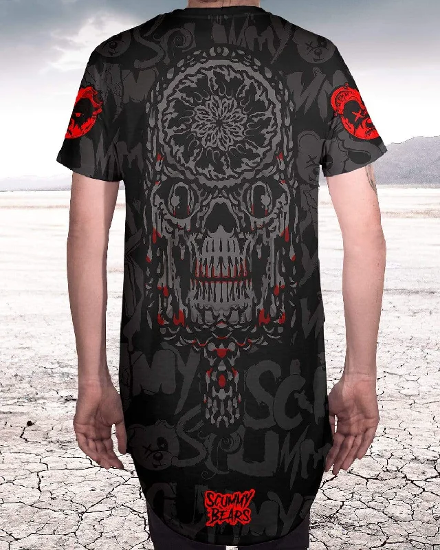 Unicorn Twist Popsiskull Long Tee - Judgement Day Cashmere Blend Cotton Blend Poly Blend Unicorn Twist Popsiskull Long Tee - Judgement Day Cashmere Blend Cotton Blend Poly Blend