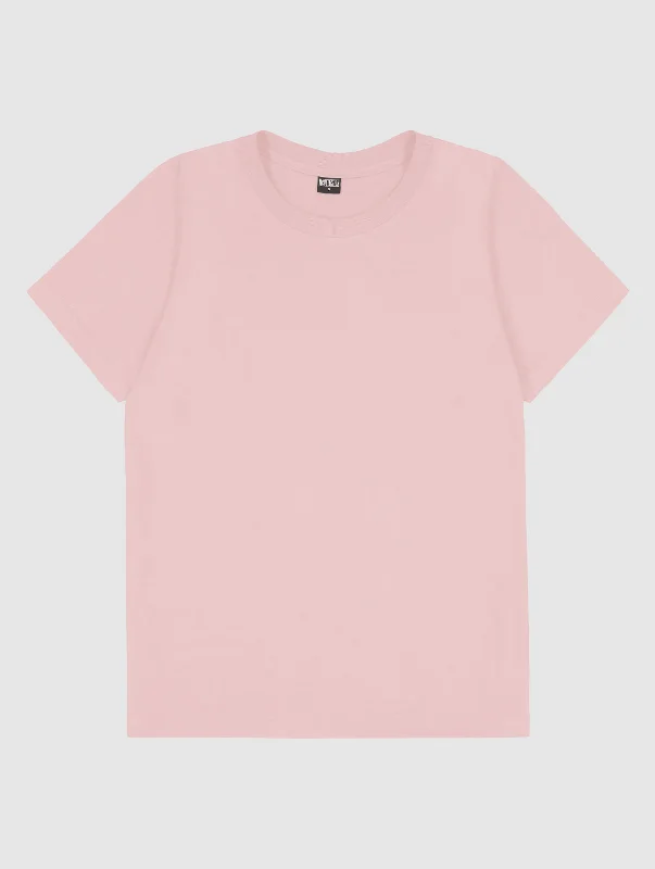 Women's T-Shirt Misty Rose Spandex Blend Rayon Blend Denim Blend