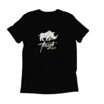 Tough Vegan Tee Boxy Fit Fitted Loose