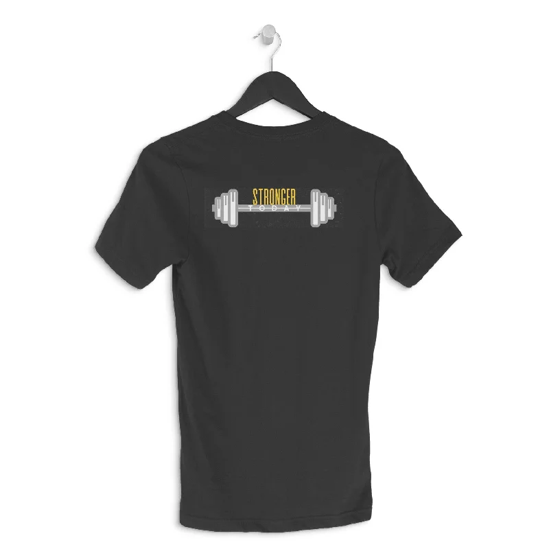 Stronger Today - Unisex T-shirt Satin Fabric Silk Fabric Chiffon Fabric