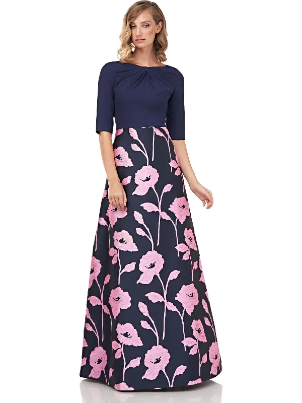 Teresa Womens Floral Maxi Evening Dress Tunics Top rated