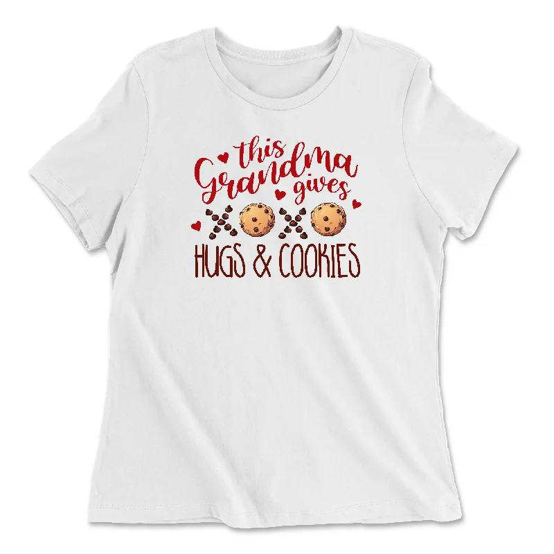 Hugs And Cookies Women's T-Shirt Casual Formal Business