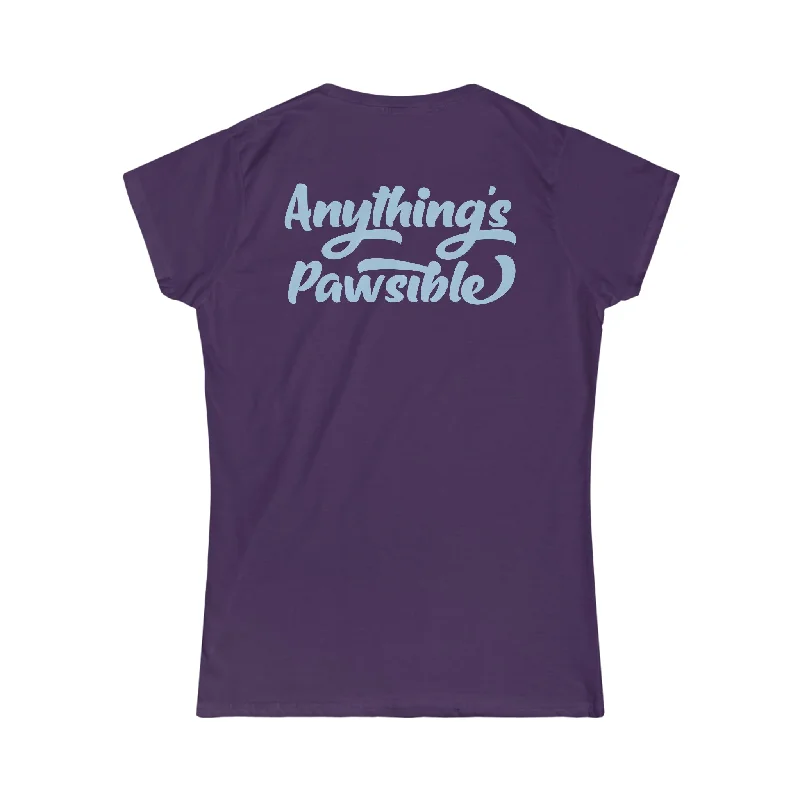 Anything's Pawsible Tee (Women's) Seamless Knitted Crochet