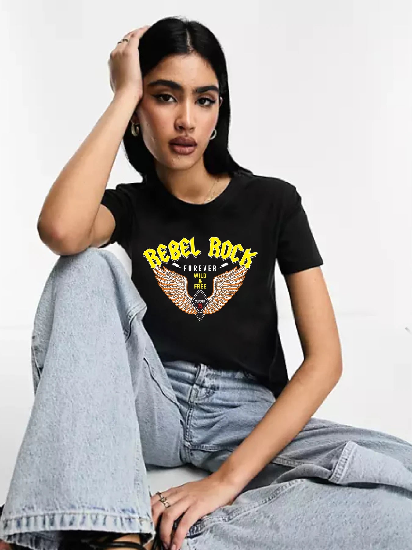 Bebel Rock - T-Shirt Modern Contemporary Chic