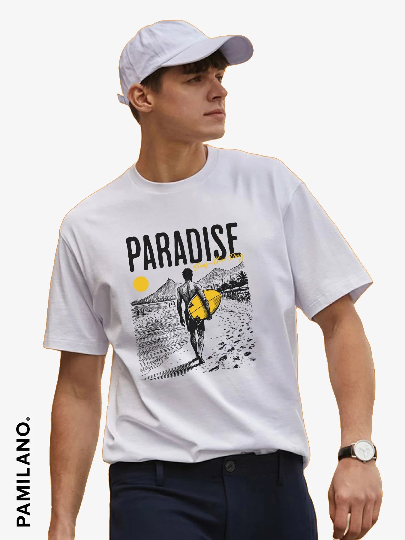 Paradise seas the Day - Unisex T-Shirt Elegant Classic Vintage