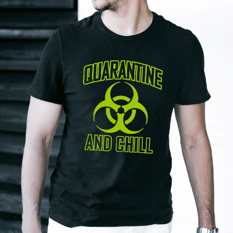 Quarantine & Chill Unisex T-Shirt Fashionable Trendy Casual