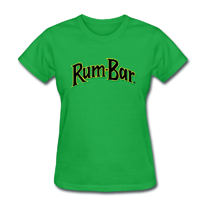 Rum-Bar Women's T-Shirt Ribbed T-Shirt High Neck Heavyweight