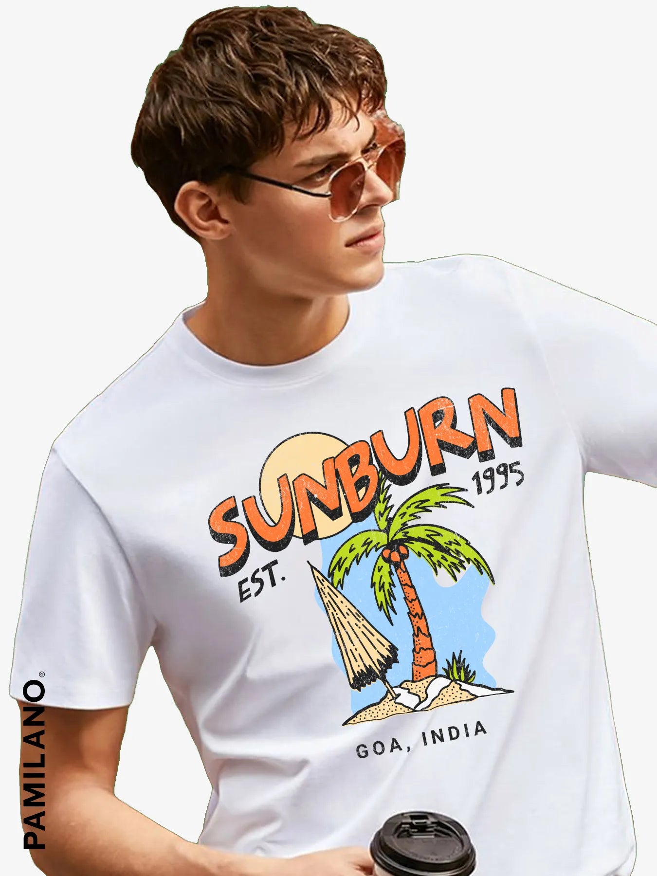 Sunburn IND - Unisex T-Shirt Terry Blend Velvet Blend Canvas Blend