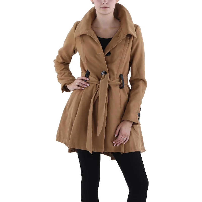 Womens Fleece Lightweight Overcoat Chic Winter Overcoat