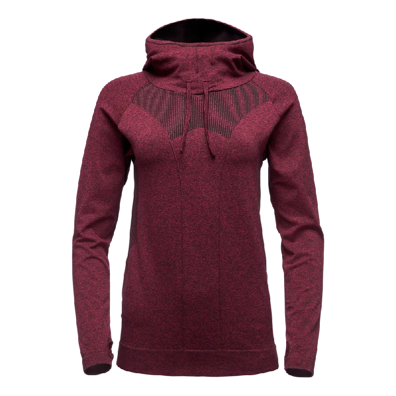 Black Diamond Women's Crux Hoody Hoodie with Zipper Versatile Modern