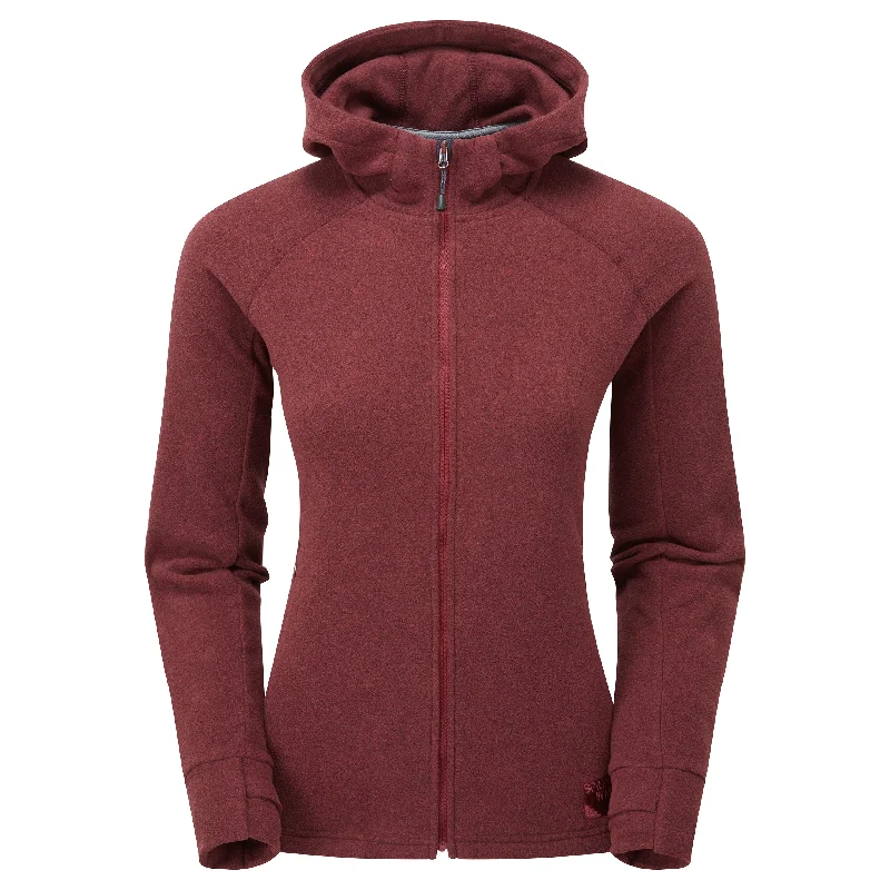 Clee Hoody Hoodie with Full-Zip Functional Layering